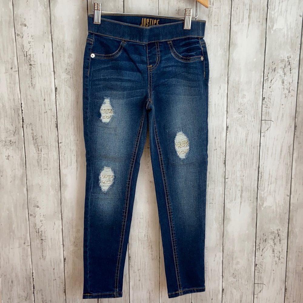 NWOT justice skinny jeans